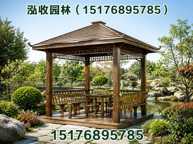 桂林防腐木展示图